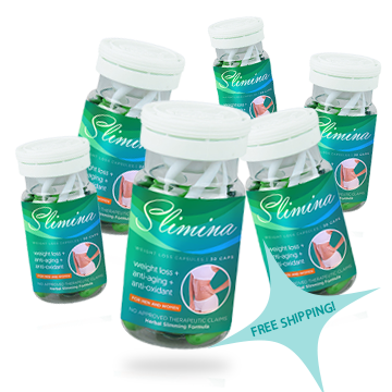 SLIMINA WEIGHTLOSS CAPSULES – X6 180Caps – 6 Bottles